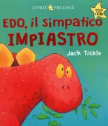 Copertina libro <b>Edo, il simpatico impiastro<br></b>(titolo originale o altro titolo: <i>Silly dizzy dinosaur!</i>)