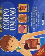 Copertina libro <b>Tocca e scopri il corpo umano</b>