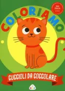 Copertina libro PX COLORIAMO CUCCIOLI DA COLORARE