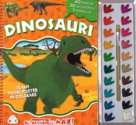 Copertina libro RX ACQUERELLI MAXI DINOSAURI
