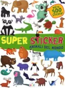 Copertina libro PX SUPER STICKER ANIMALI DEL MONDO