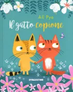 Copertina libro <b>Il gatto copione<br></b>(titolo originale o altro titolo: <i>Copy cat</i>)