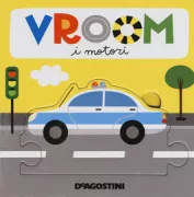 Copertina libro <b>Vroom, i motori</b>