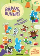 Copertina libro BRAVE BUNNIES AMICI INCREDIBILI