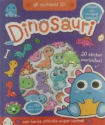 Copertina libro GLI OCCHIETTI 3D_DINOSAURI CON STICKER