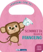 Copertina libro <b>Scimmietta toglie il pannolino</b>