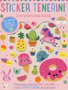 Copertina libro IL MIO ACTIVITY BOOK KAWAII. STICKER TENERINI IN FELTRO