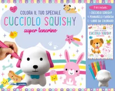 Copertina libro Colora il tuo speciale cucciolo Squishy super tenerino