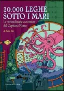 Copertina libro <b>20.000 leghe sotto i mari<br></b>(titolo originale o altro titolo: <i>20,000 leagues under the sea</i>)