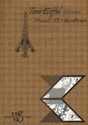 Copertina libro TOUR EIFFEL FLOREALE. PUZZLE 3D DA COLOR