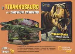 Copertina libro <b>Il tirannosauro e i dinosauri carnivori</b>
