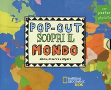 Copertina libro <b>Pop-out: scopri il mondo<br></b>(titolo originale o altro titolo: <i>Pop-out: know-it-all atlas</i>)