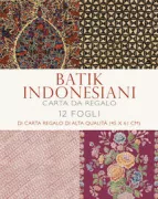 Copertina libro BATIK INDONESIANI. 12 FOGLI DI CARTA REG
