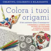 Copertina libro <b>Colora i tuoi origami</b>