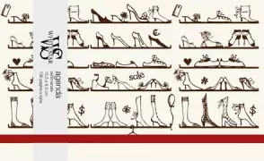 Copertina libro AGENDA SETTIMANALE 2018. SCARPE