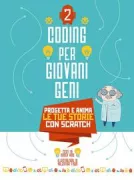 Copertina libro <b>Progetta e anima le tue storie con Scratch</b>
