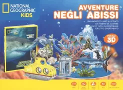 Copertina libro AVVENTURE NEGLI ABISSI