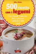 Copertina libro <b>500 ricette con i legumi</b>