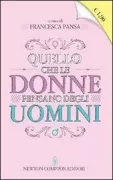 Copertina libro <b>Quello che le donne pensano degli uomini</b>