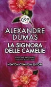 Copertina libro <b>La signora delle camelie<br></b>(titolo originale o altro titolo: <i>La dame aux camélias</i>)