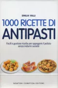 Copertina libro <b>1000 ricette di antipasti</b>