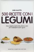 Copertina libro <b>500 ricette con i legumi</b>