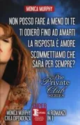 Copertina libro <b>Non posso fare a meno di te Ti odierò fino ad amarti La risposta è amore Scommettiamo che sarà per sempre?<br></b>(titolo originale o altro titolo: <i>Crave</i>)