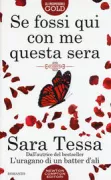 Copertina libro <b>Se fossi qui con me questa sera</b>