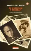 Copertina libro <b>Da Mussolini a Gheddafi</b>