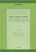 Copertina libro <b>Quid animo satis?</b>