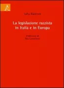 Copertina libro <b>La legislazione razzista in Italia e in Europa</b>