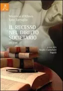 Copertina libro <b>Il recesso nel diritto societario</b>