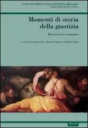 Copertina libro <b>Momenti di storia della giustizia</b>