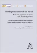 Copertina libro <b>Plurilinguisme et monde du travail</b>