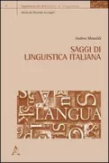 Copertina libro <b>Saggi di linguistica italiana</b>