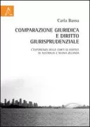 Copertina libro <b>Comparazione giuridica e diritto giurisprudenziale</b>