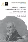 Copertina libro <b>Dionigi Strocchi e la traduzione neoclassica</b>