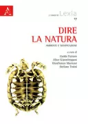 Copertina libro <b>Dire la natura</b>