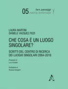 Copertina libro <b>Che cosa è un luogo singolare?</b>