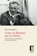 Copertina libro <b>Come un ministro per la cultura</b>