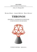 Copertina libro <b>Thronos</b>