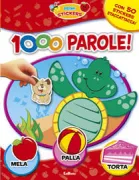 Copertina libro PRIMISTICKERS 1000 PAROLE !