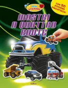 Copertina libro PRIMISTICKERS 8 MOSTRI A 4 RUOTE