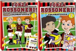 Copertina libro <b>Forza rossoneri!</b>