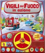 Copertina libro <b>Vigili del fuoco in azione</b>
