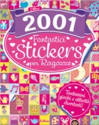 Copertina libro <b>Oltre 2001 fantastici stickers per ragazze</b>