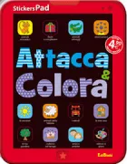 Copertina libro STICKERSPAD ATTACCA & COLORA