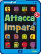 Copertina libro STICKERSPAD ATTACCA & IMPARA