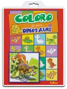 Copertina libro <b>Coloro gli amici dinosauri</b>