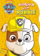 Copertina libro PAW PATROL7 COLORA CON RUBBLE